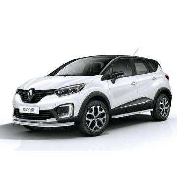 Защита переднего бампера 57 мм Rival для Renault Kaptur 2016-