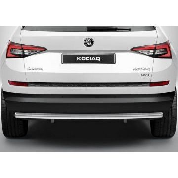 Защита заднего бампера 57 мм Rival для Skoda Kodiaq 2017-