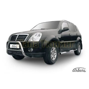 Кенгурин низкий 57 мм Slitkoff для SsangYong Rexton 2 2010-2012