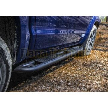 Крепеж Rival к силовым порогам для Volkswagen Amarok (V-2,0 TDI/ 3,0 TDI) 2016-, сталь, D.5805.1-2 для Volkswagen Amarok