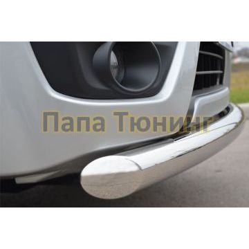 Защита переднего бампера d76 РусСталь для Suzuki Grand Vitara 2012-2015