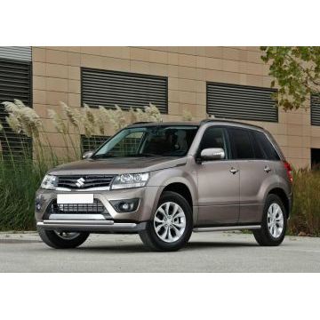 Защита передняя двойная 57-42 мм Rival для Suzuki Grand Vitara 2012-2015