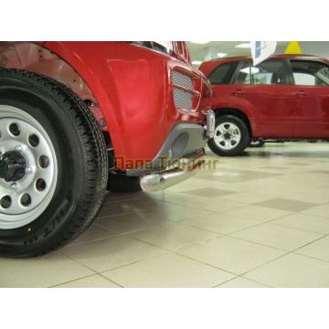 Защита передняя двойная d57-d42 РусСталь для Suzuki Jimny 2005-2011