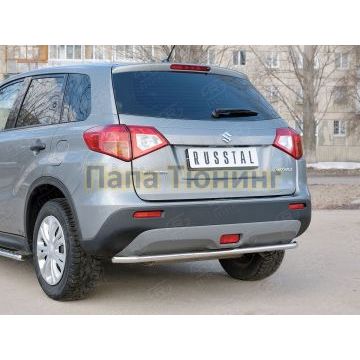Защита заднего бампера d42 РусСталь для Suzuki Vitara 2015-