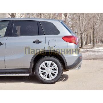 Защита заднего бампера дуга d57 РусСталь для Suzuki Vitara 2015-