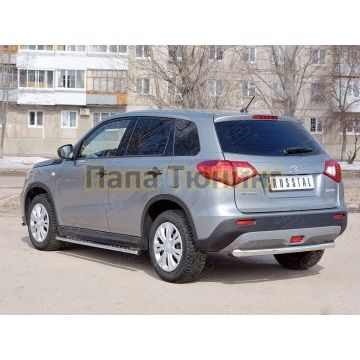 Защита заднего бампера дуга d57 РусСталь для Suzuki Vitara 2015-