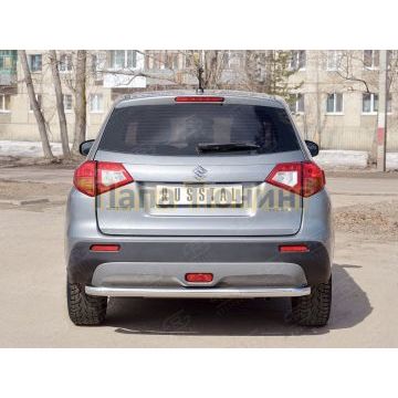 Защита заднего бампера d57 РусСталь для Suzuki Vitara 2015-