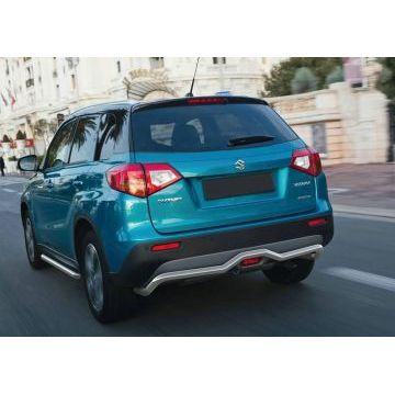 Защита заднего бампера 42 мм Rival для Suzuki Vitara 2015-