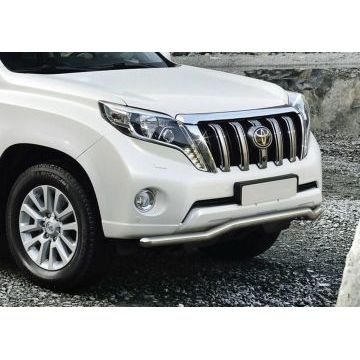 Защита передняя волна 57 мм Rival для Toyota Land Cruiser Prado 150 2009-2017