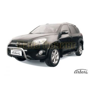 Кенгурин низкий 57 мм на длинную базу Slitkoff для Toyota RAV4 2009-2010
