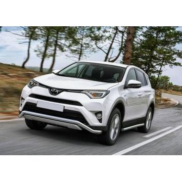 Защита передняя волна 57 мм Rival для Toyota RAV4 2015-2019