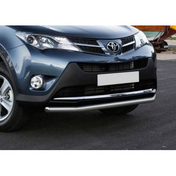 Защита переднего бампера 57 мм Rival для Toyota RAV4 2013-2015