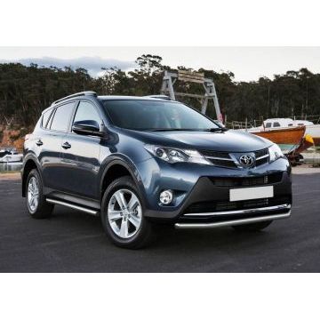 Защита переднего бампера 57 мм Rival для Toyota RAV4 2013-2015