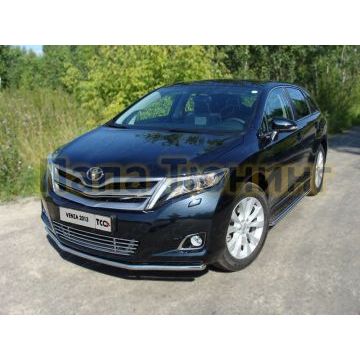 Защита переднего бампера 42 мм ТСС для Toyota Venza 2012-2017 Защита переднего бампера 42 мм ТСС для Toyota Venza 2012-2017