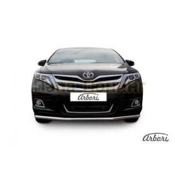 Защита переднего бампера 57 мм Slitkoff для Toyota Venza 2012-2017 Защита переднего бампера 57 мм Slitkoff для Toyota Venza 2012-2017