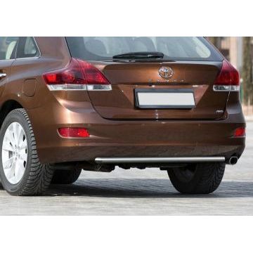 Защита заднего бампера 42 мм Rival для Toyota Venza 2012-2015