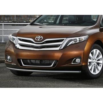 Защита переднего бампера 42 мм Rival для Toyota Venza 2012-2015