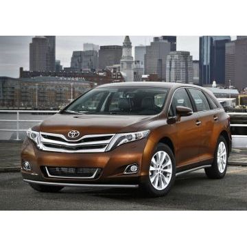 Защита переднего бампера 42 мм Rival для Toyota Venza 2012-2015