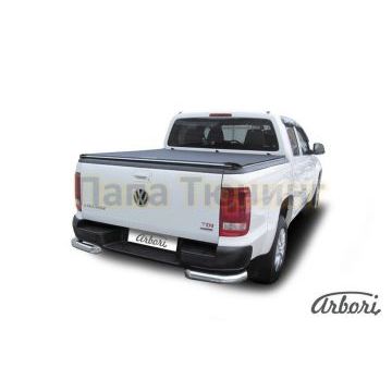Защита задняя уголки 76 мм Slitkoff для Volkswagen Amarok 2016- Защита задняя уголки 76 мм Slitkoff для Volkswagen Amarok 2016-