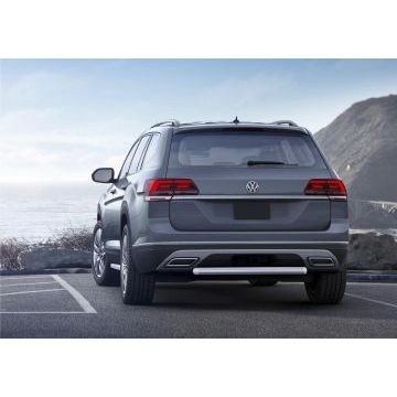 Защита заднего бампера 57 мм Rival для Volkswagen Teramont 2018-