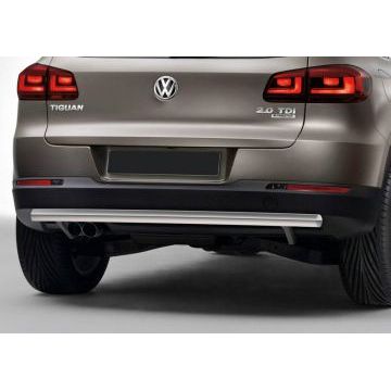 Защита заднего бампера 57 мм Rival для Volkswagen Tiguan 2011-2016