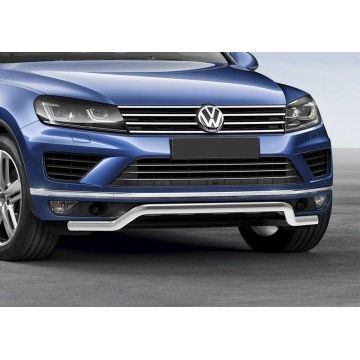 Защита передняя волна 57 мм Rival для Volkswagen Touareg 2010-2017