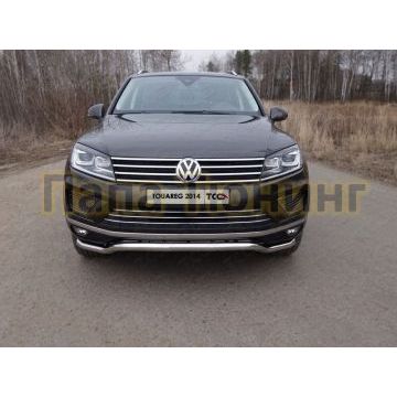 Защита передняя Кенгурятник 60 мм ТСС для Volkswagen Touareg 2014-2017 Защита передняя Кенгурятник 60 мм ТСС для Volkswagen Touareg 2014-2017