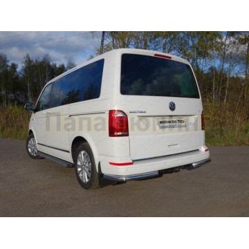 Защита задняя уголки 60 мм ТСС для Volkswagen Transporter T6 2015-