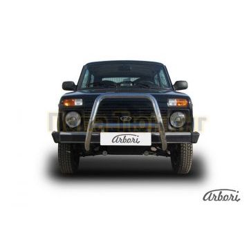 Кенгурин высокий 57 мм Slitkoff для Нива ВАЗ 21213 1976- Кенгурин высокий 57 мм Slitkoff для Нива ВАЗ 21213 1976-