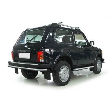 Защита заднего бампера 57 мм Rival для Нива ВАЗ 2121 1995-