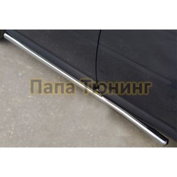 Пороги труба d57 вариант 3 РусСталь для Land Rover Freelander 2 2012-2014