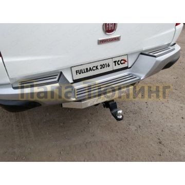 Фаркоп ТСС оцинкованный, шар E нержавеющий для Fiat Fullback 2016-