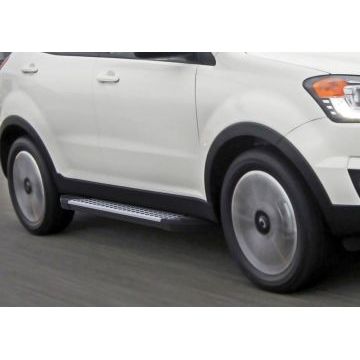 Пороги алюминиевые Rival BMW-Style для SsangYong Actyon 2010-