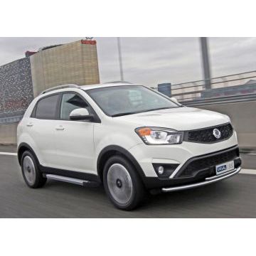Пороги алюминиевые Rival Start для SsangYong Actyon 2010-