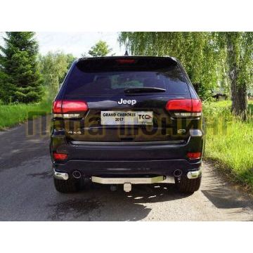 Фаркоп оцинкованный ТСС с надписью, шар E нержавеющий для Jeep Grand Cherokee 2010- Фаркоп оцинкованный ТСС с надписью, шар E нержавеющий для Jeep Grand Cherokee 2010-