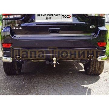 Фаркоп оцинкованный ТСС усиленный шар E нержавеющий для Jeep Grand Cherokee 2010- Фаркоп оцинкованный ТСС усиленный шар E нержавеющий для Jeep Grand Cherokee 2010-