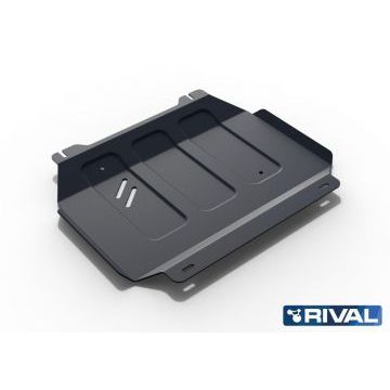 Защита картера Rival сталь 2 мм Foton Tunland, V - 2.8d; полный привод 2017-