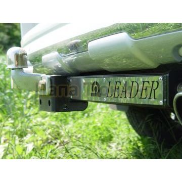 Фаркоп с нержавеющей пластиной Лидер-Плюс для Toyota Land Cruiser Prado 120/150/Lexus GX-460 2002-
