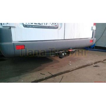 Фаркоп Bozal 2500/100 для Mercedes-Benz Sprinter (W901-905), без ступеньки Van (bus) 1995-2006/Mercedes-Benz Sprinter Classic (W909), без ступеньки Van (bus) 2013-/Volkswagen Crafter LT3, без ступеньки Van (bus) 2006-2016