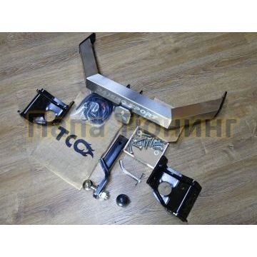 Фаркоп оцинкованный ТСС с надписью Pajero Sport, шар E нержавеющий для Mitsubishi Pajero Sport 2016- Фаркоп оцинкованный ТСС с надписью Pajero Sport, шар E нержавеющий для Mitsubishi Pajero Sport 2016-