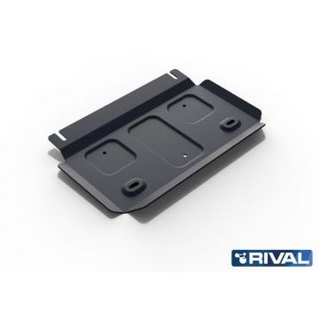 Защита РК Rival сталь 2 мм Foton Tunland, V - 2.8d; полный привод 2017-
