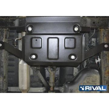 Защита РК Rival сталь 2 мм Foton Tunland, V - 2.8d; полный привод 2017-