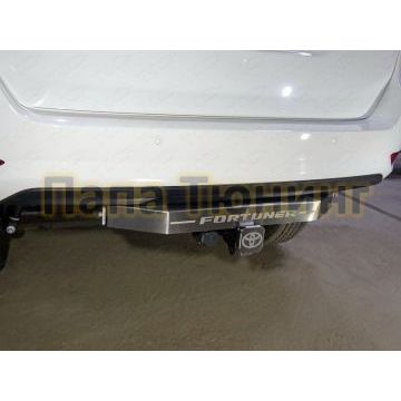 Фаркоп оцинкованный ТСС надпись Fortuner для Toyota Fortuner 2015- Фаркоп оцинкованный ТСС надпись Fortuner для Toyota Fortuner 2015-