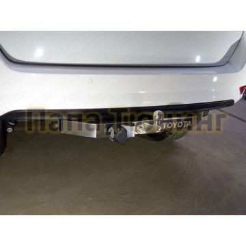 Фаркоп оцинкованный ТСС надпись Toyota для Toyota Fortuner 2015- Фаркоп оцинкованный ТСС надпись Toyota для Toyota Fortuner 2015-