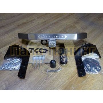 Фаркоп оцинкованный ТСС надпись Excalibur для Toyota Land Cruiser 200 Excalibur 2017- Фаркоп оцинкованный ТСС надпись Excalibur для Toyota Land Cruiser 200 Excalibur 2017-