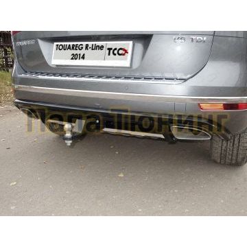 Фаркоп ТСС оцинкованный, шар E нержавеющий для Volkswagen Touareg R-Line 2014-2017 Фаркоп ТСС оцинкованный, шар E нержавеющий для Volkswagen Touareg R-Line 2014-2017