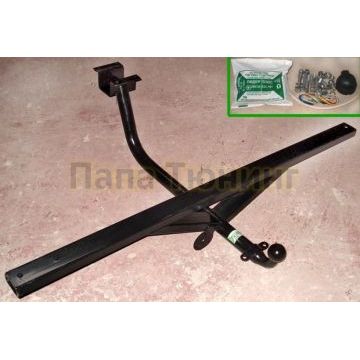 Фаркоп Лидер-Плюс профильная труба для Нива ВАЗ 2121 1976-