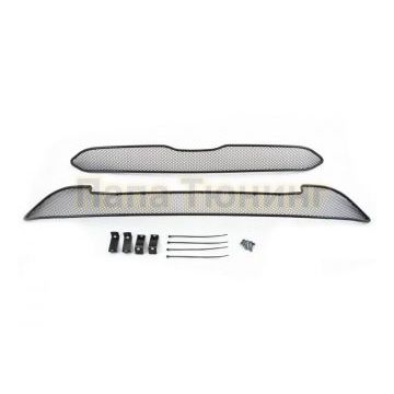 Защита радиатора на 2,0 Arbori черная сота 10 мм 2 штуки для Honda CR-V 2015-