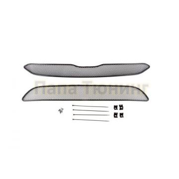 Защита радиатора на 2,4 Arbori черная сота 10 мм 2 штуки для Honda CR-V 2015-