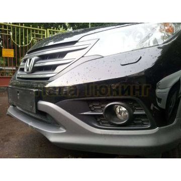 Защита радиатора хром для 2.0 РусСталь для Honda CR-V 2012-2015